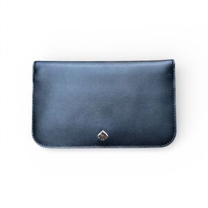 Kate Spade New York Black Leather Long Wallet